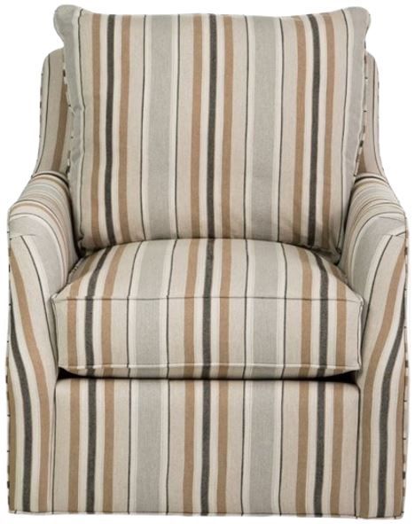 Paula Deen™ by Craftmaster® Customizable 38" Swivel Chair-1