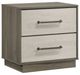 Coaster® Fenwick Almond/Gray Oak Nightstand-0