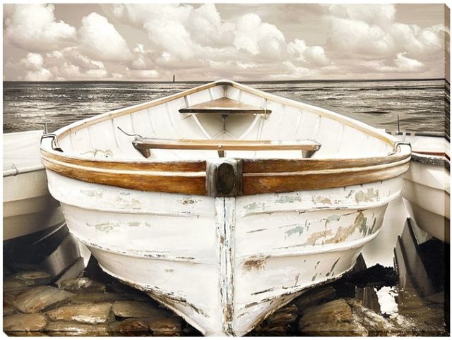 Classy Living Contemplative Coastal Serenity Wall Art-0