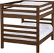 Crate Designs™ Furniture Brindle Full XL/Full XL Tall Ladder End Bunk Bed-0