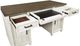aspenhome® Caraway Aged Ivory 66" Executive Desk-3