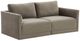 TOV Furniture Willow Taupe Modular Loveseat-0