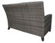 CabanaCoast® Customizable Sedona SOL Weave® Wicker Outdoor Loveseat-2