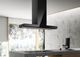 Elica Iconic Series Haiku Island 48" Black Glass Island Range Hood-1