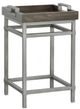 Fairfield® West Camden Tahitian Pearl Drink Table with Black Base-0