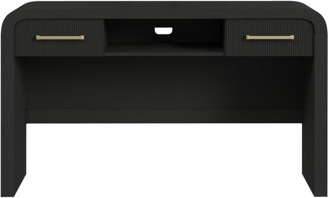 Elements International Ridgemont 2-Piece Black Vanity Set-2