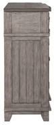 Liberty Furniture River Place Riverstone Gray/Tobacco Breakfront Server-3