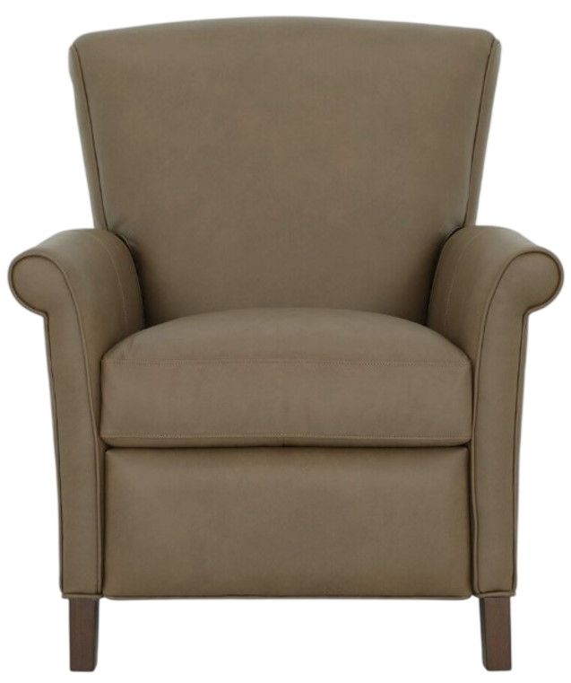 BarcaLounger® Phoebe Cashmere Taupe Leather Manual Recliner-3