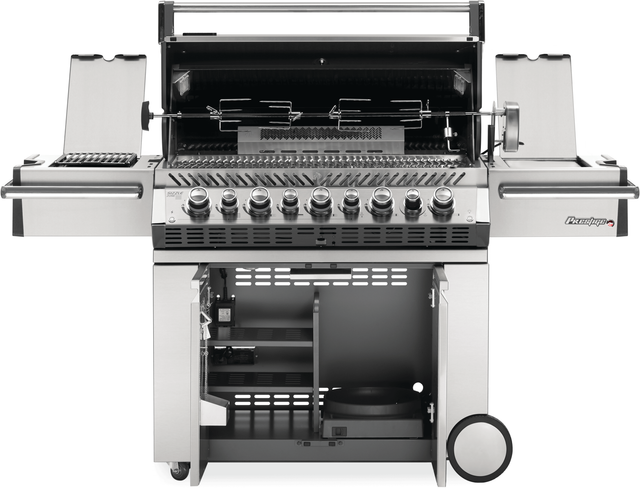 Napoleon Prestige PRO™ Series 9-Burner Stainless Steel Freestanding Liquid Propane Grill-1