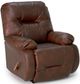 Best® Home Furnishings Customizable Brinley Leather Medium Recliner-0