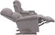La-Z-Boy® Pinnacle Graphite Manual Wall Reclining Loveseat with Console-4