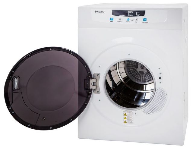 Magic Chef® 3.5 Cu. Ft. White Compact Electric Dryer-1