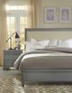 Vaughan-Bassett French Market Zinc Antique Gray Queen Upholstered Storage Bed-4
