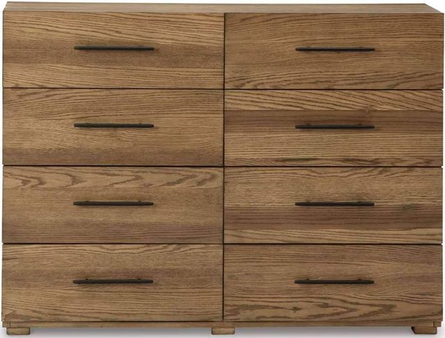 Signature Design by Ashley® Dakmore Brown Dresser and Mirror-1