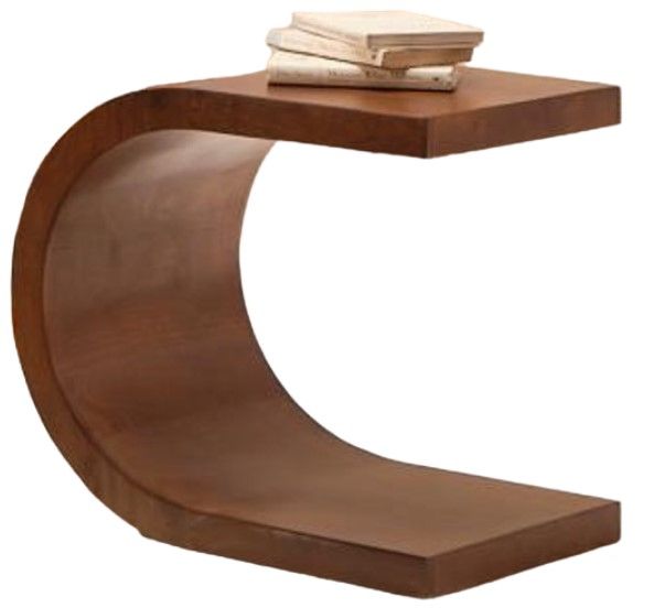 Jaipur Furniture Yareli Brown Side Table-0