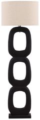 Dovetail Furniture Kelvin Black Floor Lamp-1