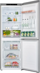 LG 10.8 Cu. Ft. Platinum Silver Counter Depth Bottom Freezer Refrigerator-4