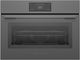 Fisher & Paykel Series 9 24” Gray Glass Minimal Compact Convection Electric Speed Oven-0