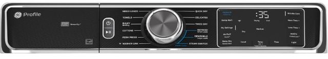 GE Profile™ 7.8 Cu. Ft White Gas Dryer-4
