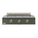 Caliber™ Rockwell Social 48" 3-Burner Olive Built-In Liquid Propane Grill with Gold Hardware-0