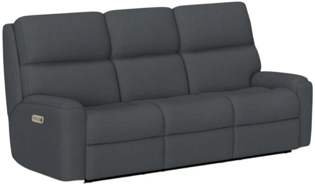 Flexsteel® Customizable Rio Power Reclining Sofa with Power Headrests-0
