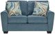 Signature Design by Ashley® Cashton Blue Loveseat-1