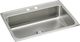 Elkay Lustertone® Classic Lustrous Satin 31" x 22" x 7-5/8" 2-Hole Single Bowl Drop-In Sink with Perfect Drain®-0