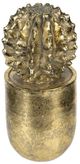 A & B Home Gold Succulent Decorative Figurine-1