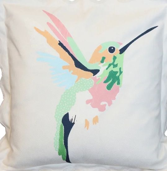 Stylecraft Tamara Day White Designer Throw Pillow-1