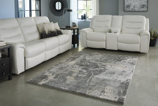 Signature Design by Ashley® Larobin Beige/Charcoal 5'x7' Medium Area Rug-3