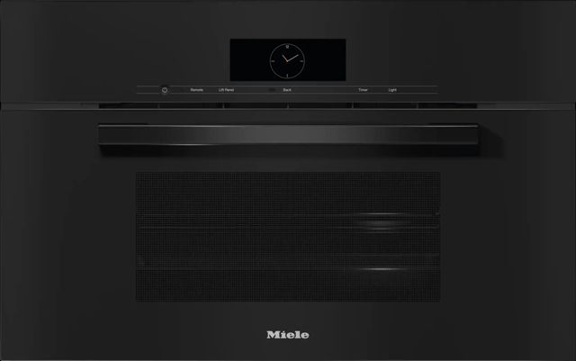 Miele Artline 30" Obsidian Black Electric Single Combi-Steam Oven-0