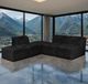 Furniture of America® Nappi Black L-Sectional-1