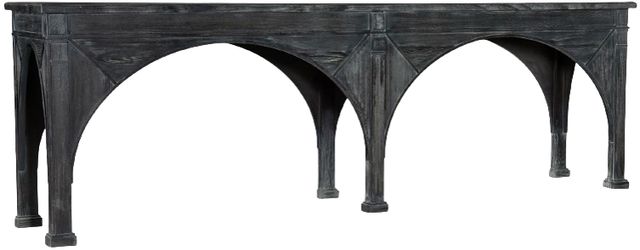 Hooker® Furniture Melange Thunber Dark Charcoal Sofa Console Table-0