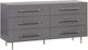 TOV Furniture Trident Gray Dresser-0