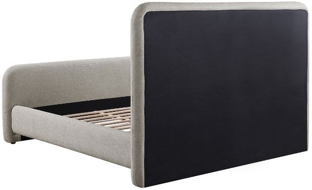 Coaster® Wren Gray Queen Upholstered Panel Bed-2