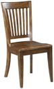 Kincaid Furniture The Nook Hewned Maple Wood Seat Side Chair-0