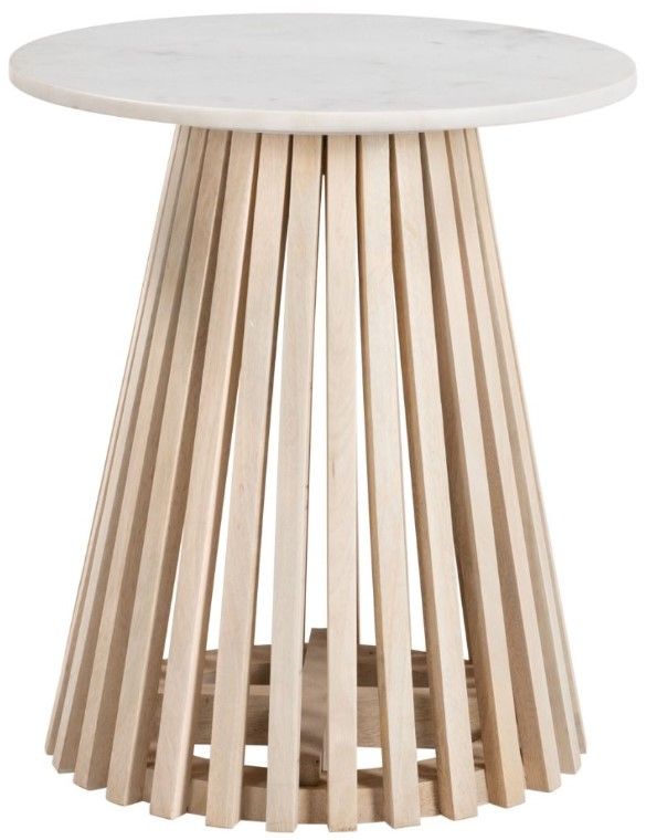 Zuo® Modern Mazara Natural/White Side Table-0