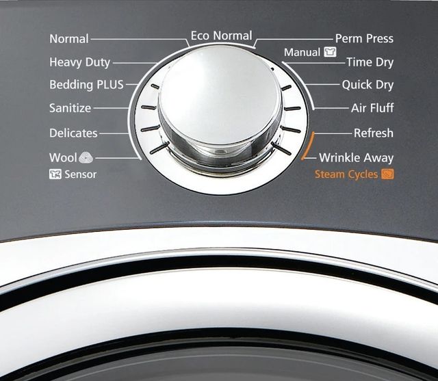 Samsung 7.5 Cu. Ft. Onyx Electric Dryer-2