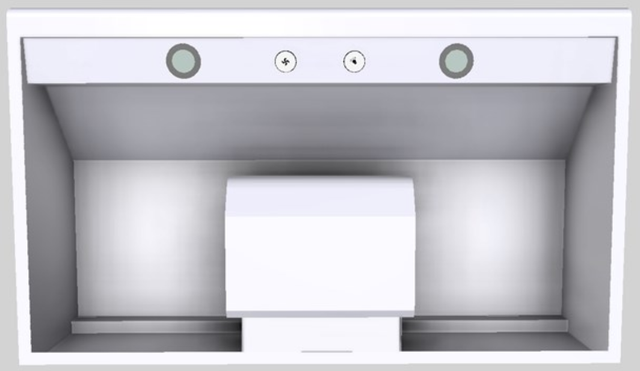 Vent-A-Hood® 36" White Under Cabinet Range Hood-3