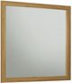 Monarch Specialties Inc. Medium Oak Wall Mirror-0