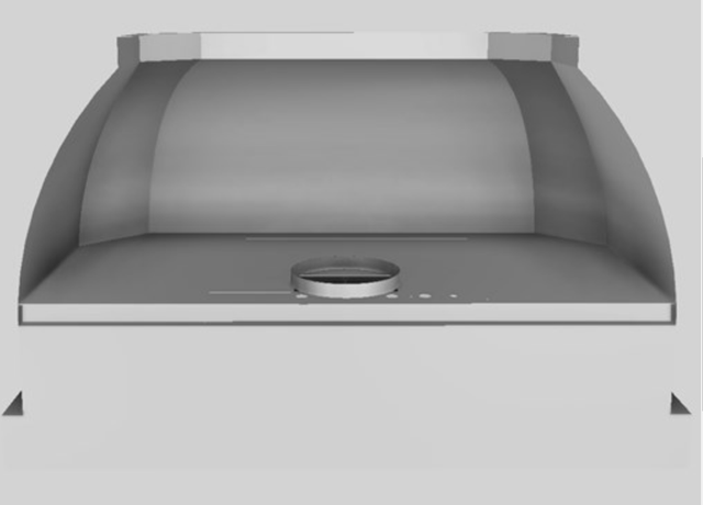 Vent-A-Hood® Designer Series 48" Stainless Steel Wall Mounted Range Hood-2