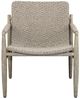 Uttermost® Sumba Oatmeal Wicker/Wooden Outdoor Lounge Chair-3