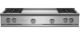 BlueStar® RNB Series 48" Stainless Steel Liquid Propane Gas Rangetop with 24" Griddle-0