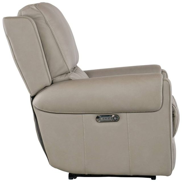 Hooker® Furniture SS Somers Dark Taupe Power Recliner with Power Headrest-2