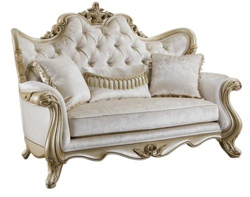 New Classic® Home Furnishings Monique Pearl Loveseat-0