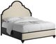 A.R.T. Furniture® Atrium Beige/Black King Upholstered Panel Bed-0
