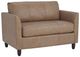 Best® Home Furnishings Customizable Bayment Leather Twin Sleeper Chair with Espresso Legs-0