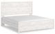 Signature Design by Ashley® Gerridan 2-Piece Gray/White Full Panel Bed Set-1