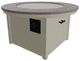Telescope Casual 3F7F Boardwalk Rustic Top Aluminum 54" Outdoor Fire Table with Storm Base-0