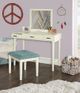 Linon Garbo 2-Piece Cream Vanity Set-4